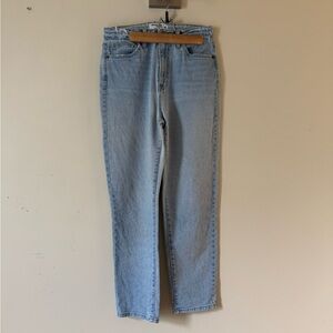 Just Black Blue Straight Leg Jeans